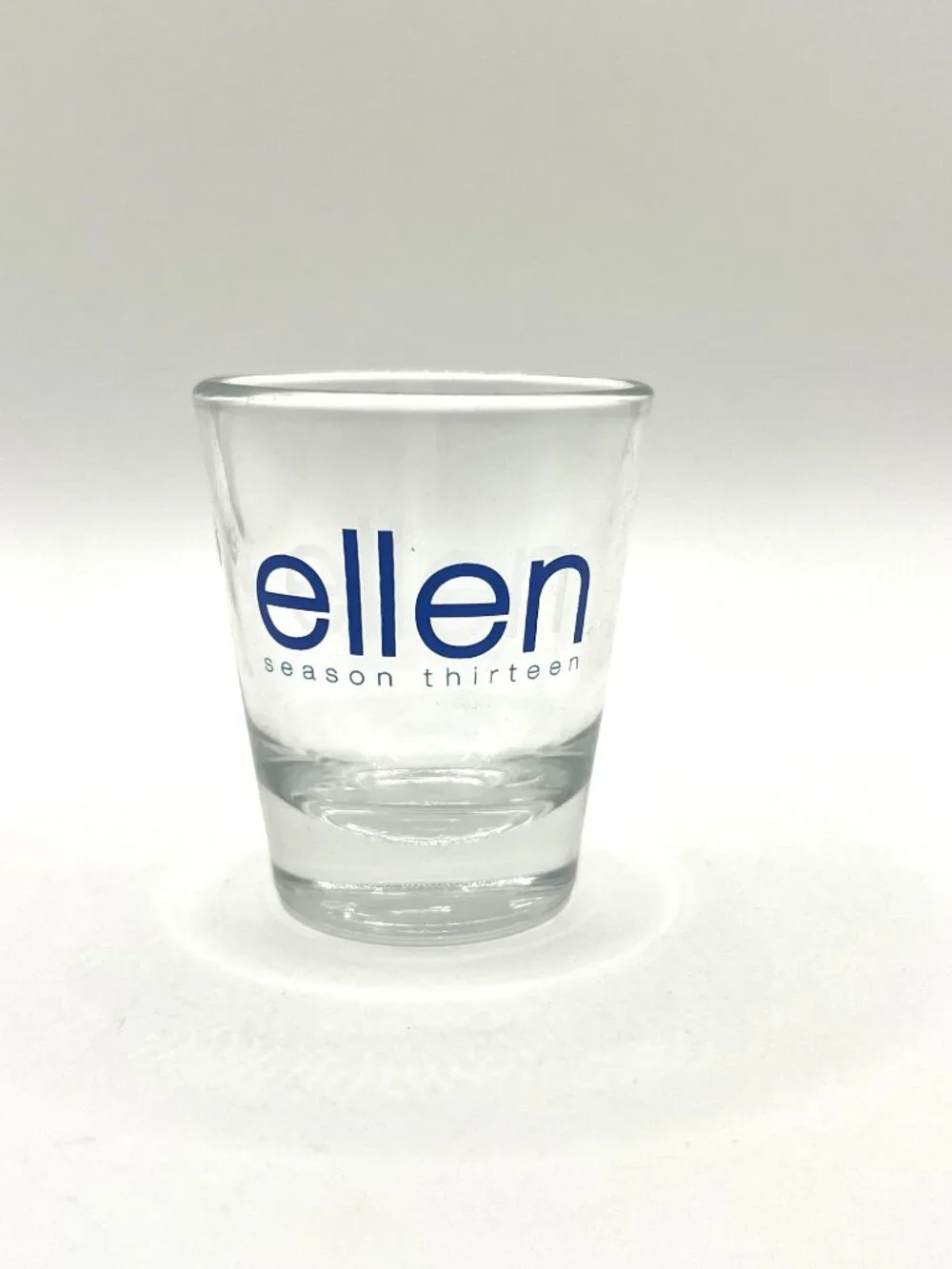 Vintage Ellen DeGeneres Show Season 13 Shot Glass – Official TV Show Souvenir